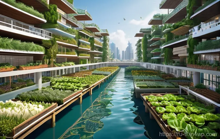 플로팅 시티의 기상 데이터 활용 방법 - An advanced, brightly lit control room or monitoring station within a floating city, showcasing its ...